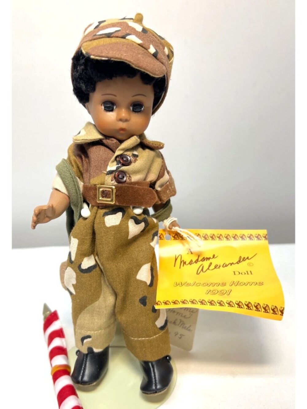 Madame Alexander Welcome Home Doll With Camouflage Outfit & Accessories